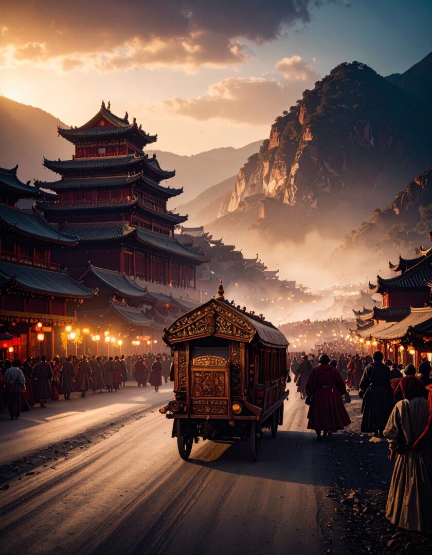 Tempel und Prozession – frühe Pigmenttradition