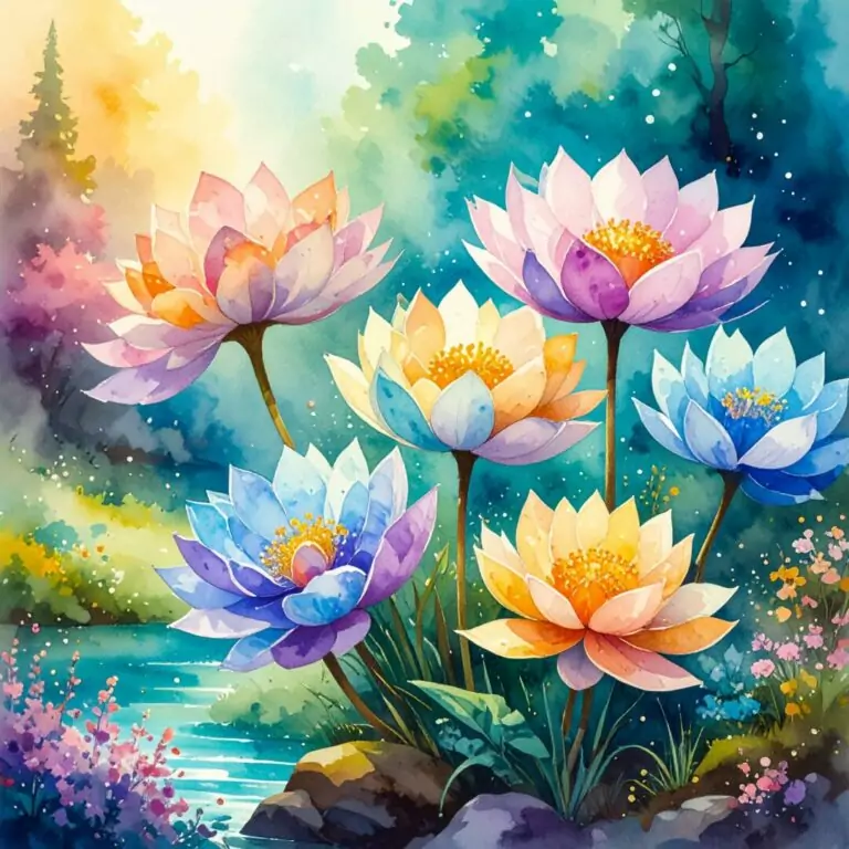 Lichtechtheit – farbige Floralmotive