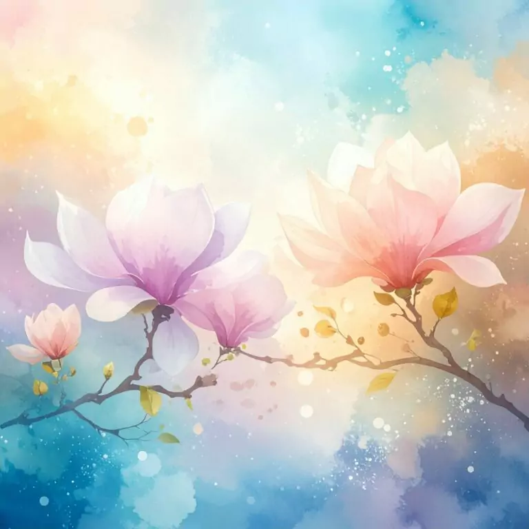 Aquarell – florales Motiv