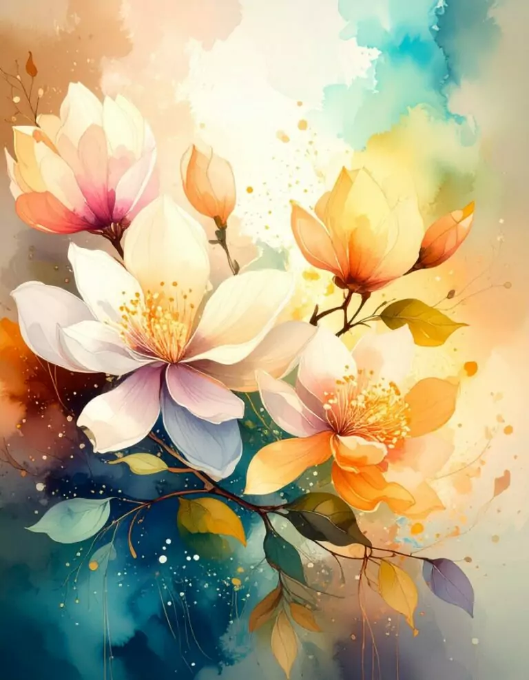 Magnolien – warmes Farbspektrum