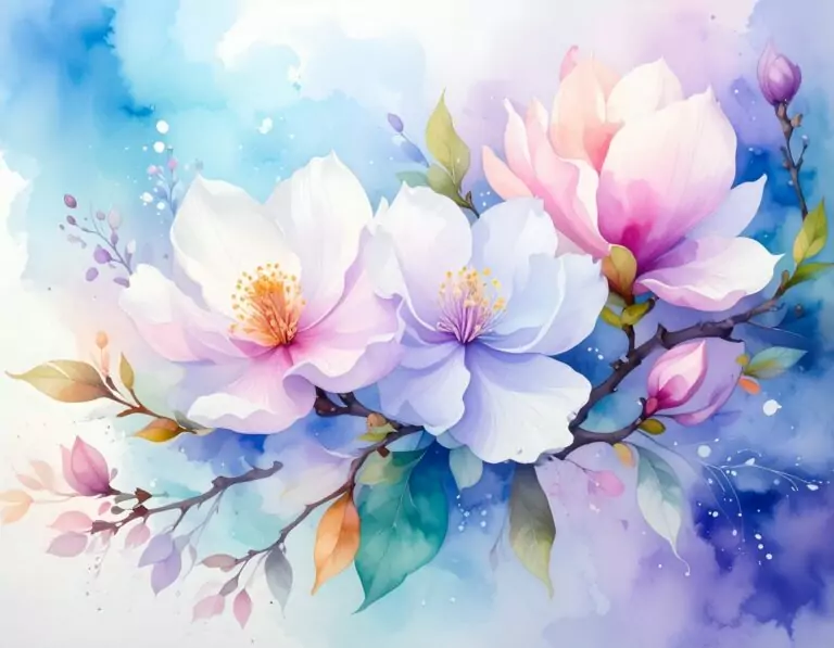 Gouache/Aquarell – Detail